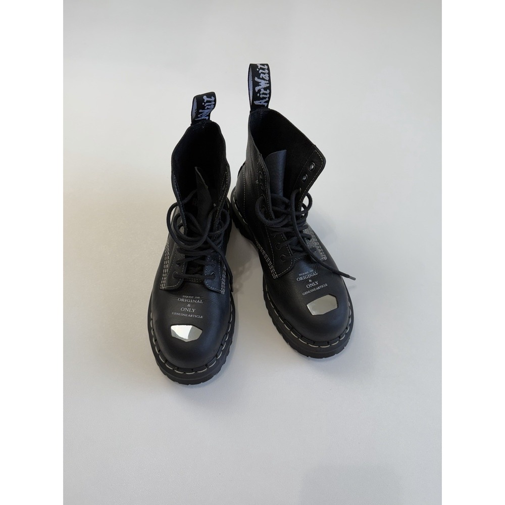 Dr. Martens 1460 Pascal Bex Exposed Steel Toe Lace Up Boots Mens Size 7/Wm 8